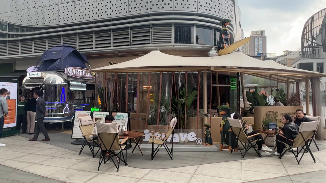 【10图】超大外摆,网红咖啡小馆,人流量大,成都成华杉板桥东郊记忆