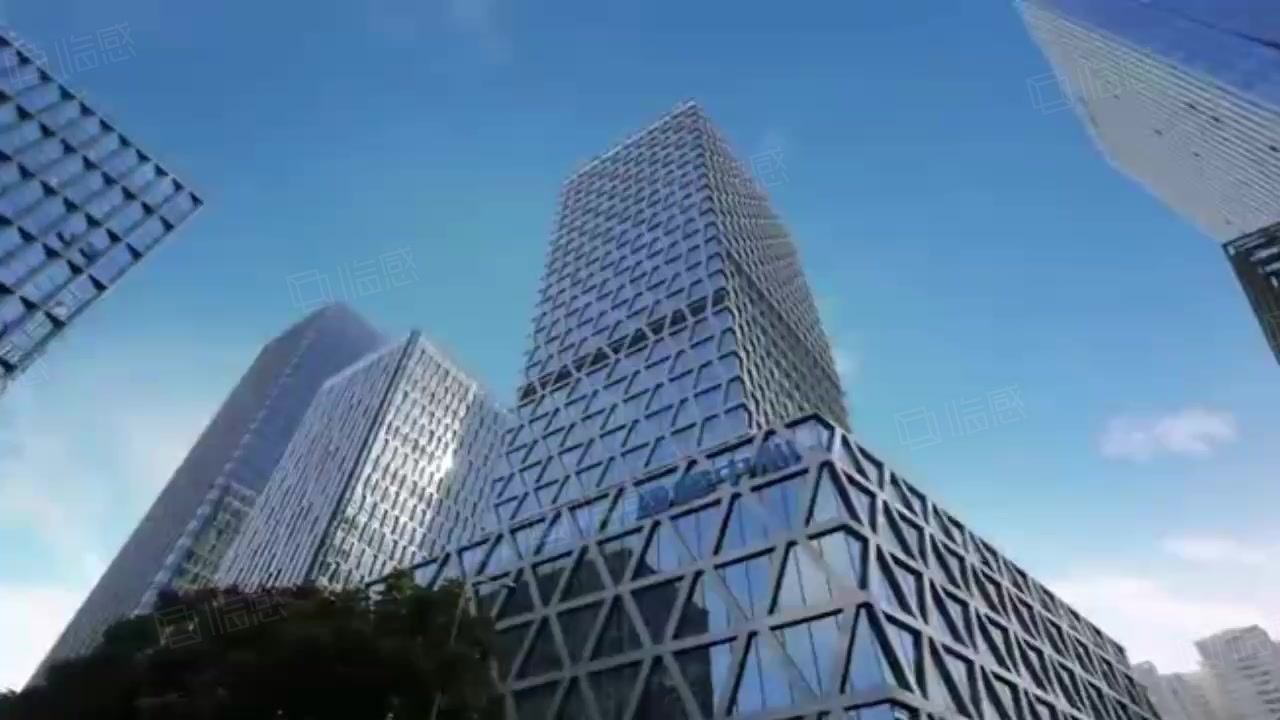 【12图】南山福田高端写字楼丨盈峰中心丨科技大面积丨带装修丨腾讯阿