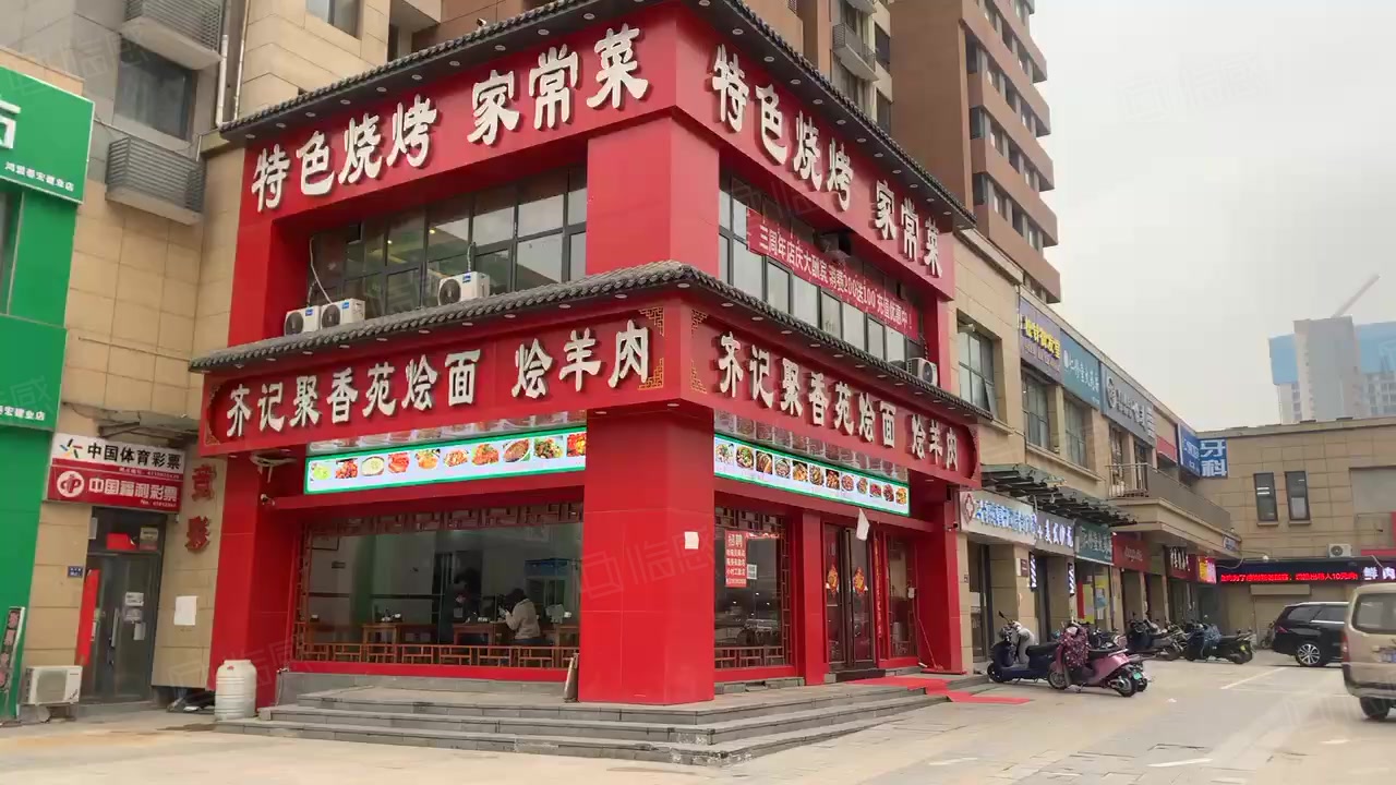 大学旁 十字路口临主街,郑州二七连云路橄榄城新公馆连云路商铺商铺