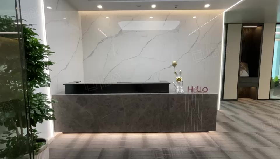 【12图】锦江宾馆地铁 财富支点大气前台 7隔30卡 双面采光 可接待