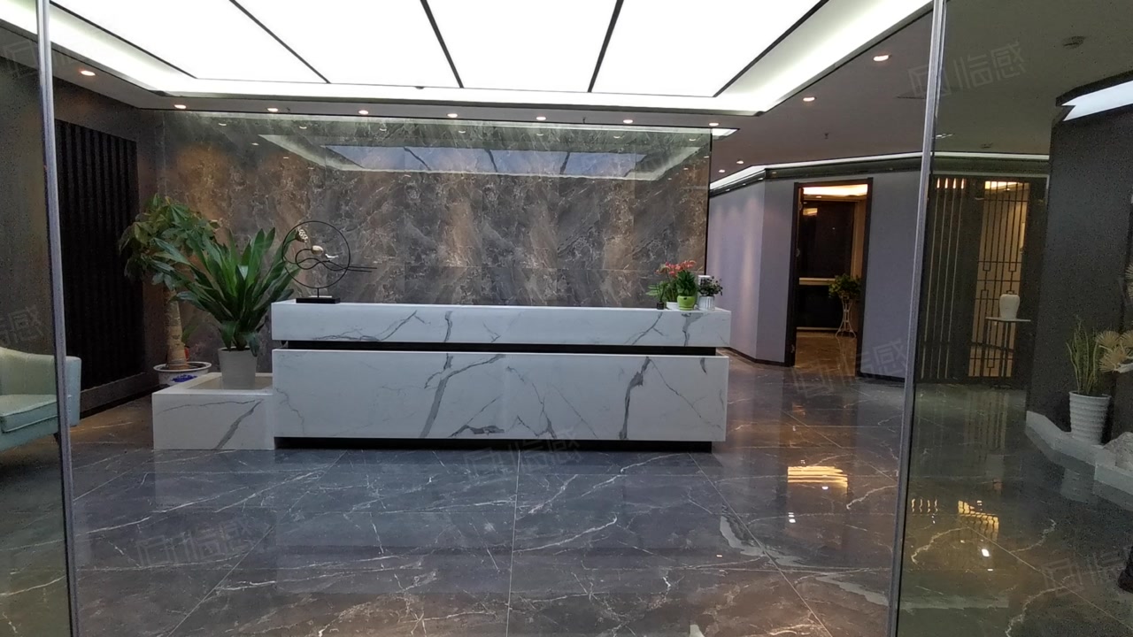 【多图】地铁口 私人定制 升级版豪装300平 电梯口 大气门头会议室