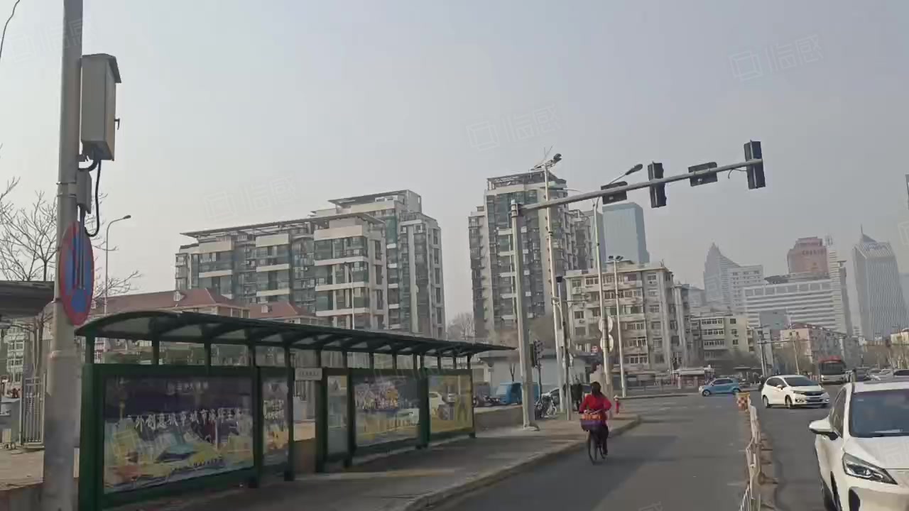 【15图】(年租50万)大沽南路好利来,临街十字路口角铺,天津河西下瓦房