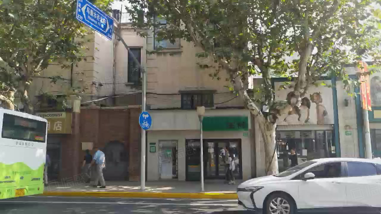 静安区-静安寺 南京西路1788号交通餐厅银行酒店地铁公交a常熟路距离