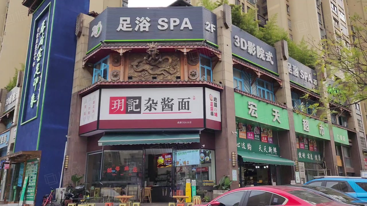 【10图】赠送已搭建露台 转角独栋(金足印象,年租116万)电梯直达,成都