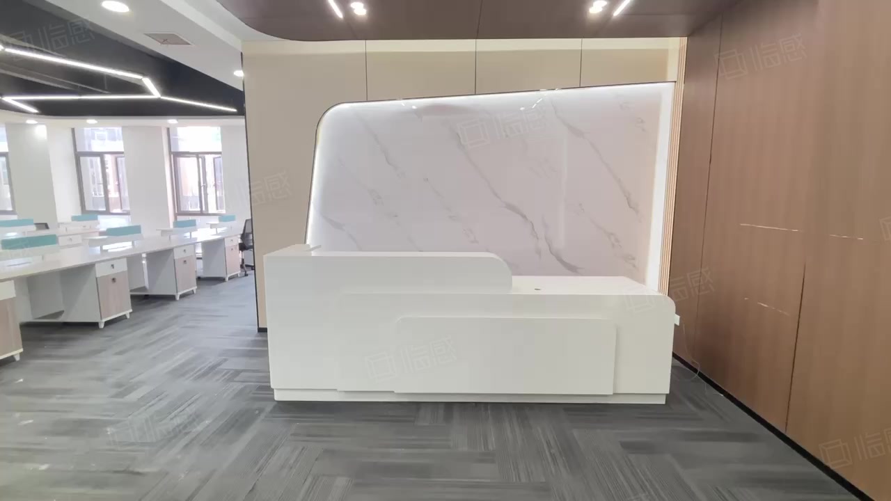 (出租) 光谷金融港 新出356平 41格局 40个卡座 拎包办公