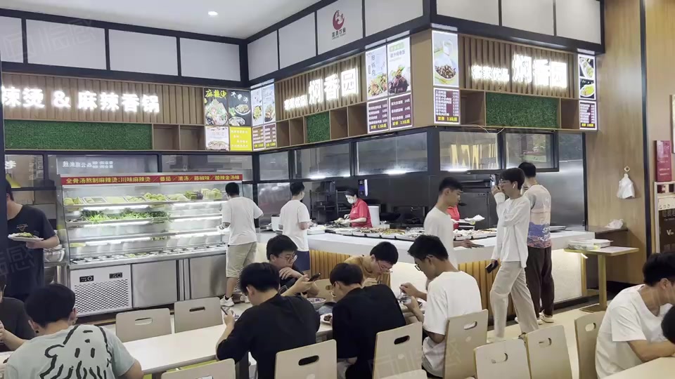 【多图】(网红餐厅)万人淮南联合大学食堂档口出租1楼2楼位置可选