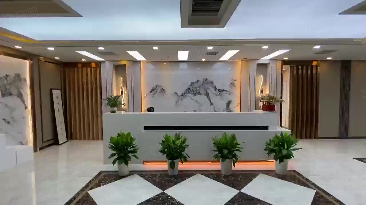 【多图】总部选址,万达广场896平全新装修,电梯口双面江景-长沙58安居